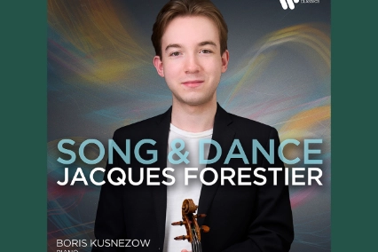 Cover des Debütalbums von Jacques Forestier