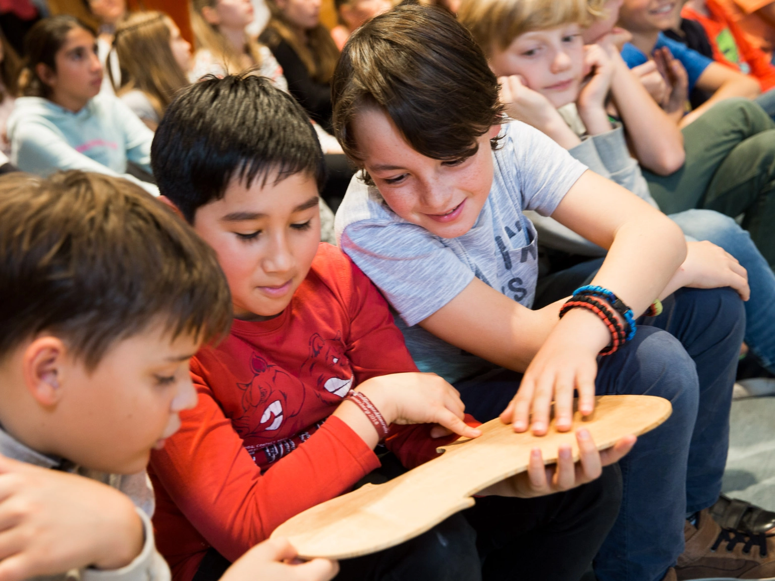 Impression Schulklassen zu Gast beim Violinwettbewerb 2021