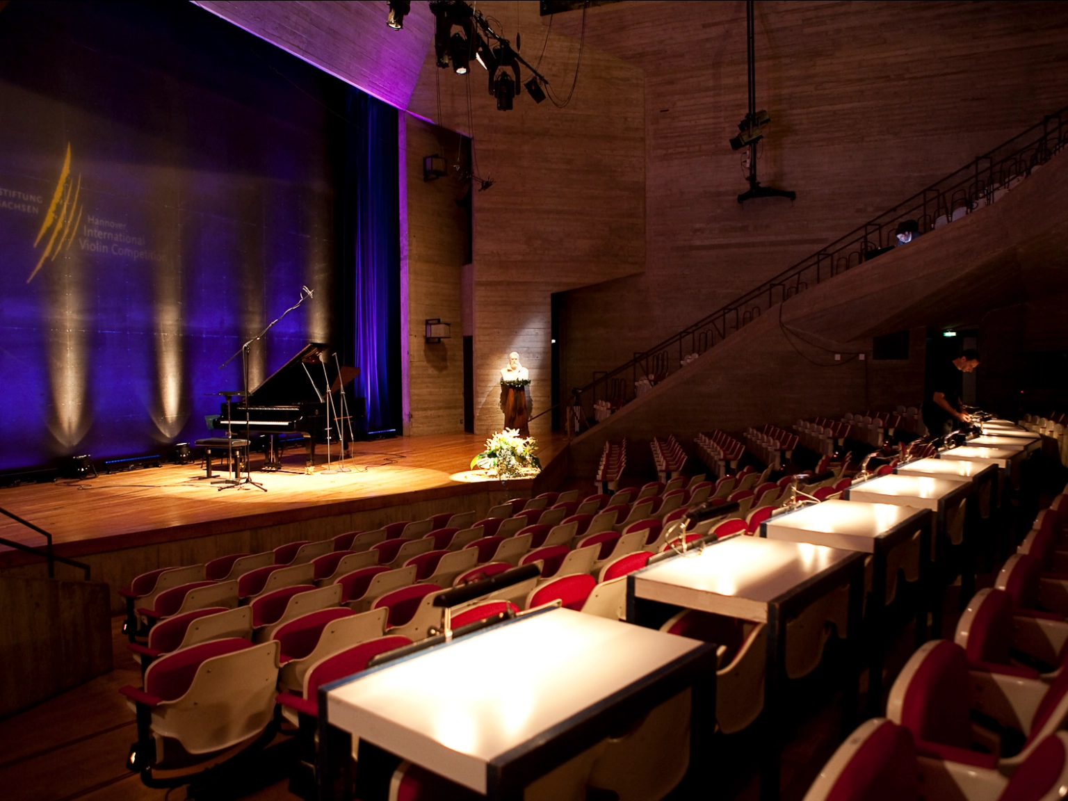 Impression Wettbewerb Richard-Jakoby-Saal der Hochschule für Musik, Theater und Medien Hannover