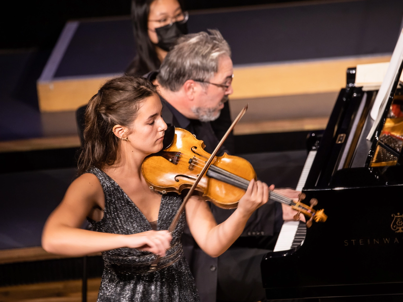 Joseph Joachim Violinwettbewerb 2021: Konzert Chiara Sannicandro, Semifinale am 07.10.2021