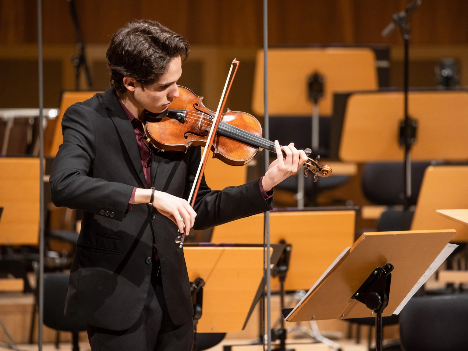 Joseph Joachim Violinwettbewerb 2021: Konzert Javier Comesaña, Finale am 10.10.2021
