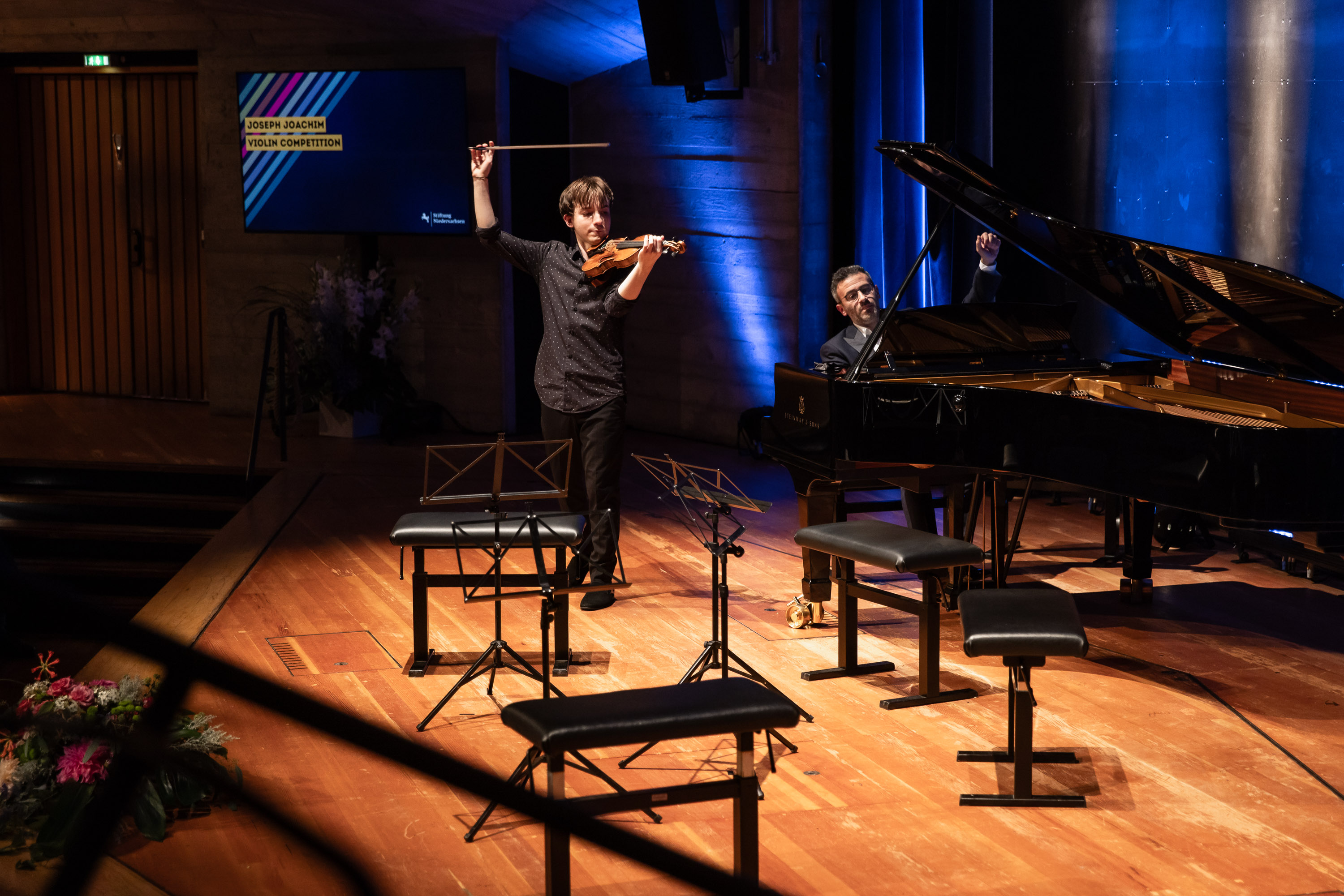 Impression der Semifinalrunde 2: Rezital von Jacques Forestier