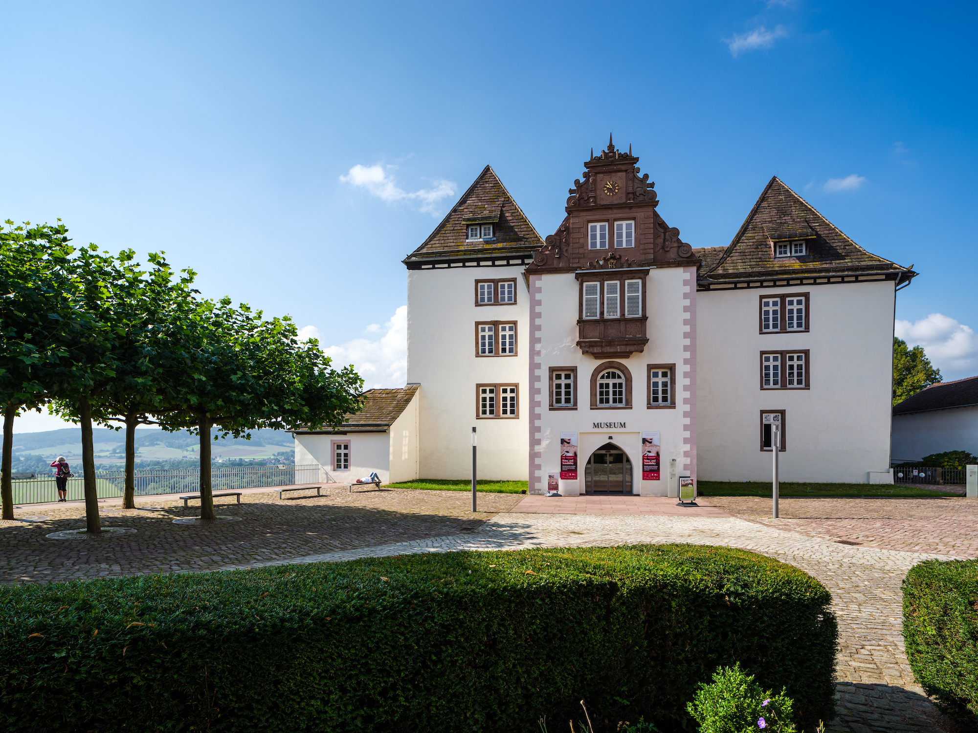 Aussenaufnahme des Museums Schloss Fürstenberg