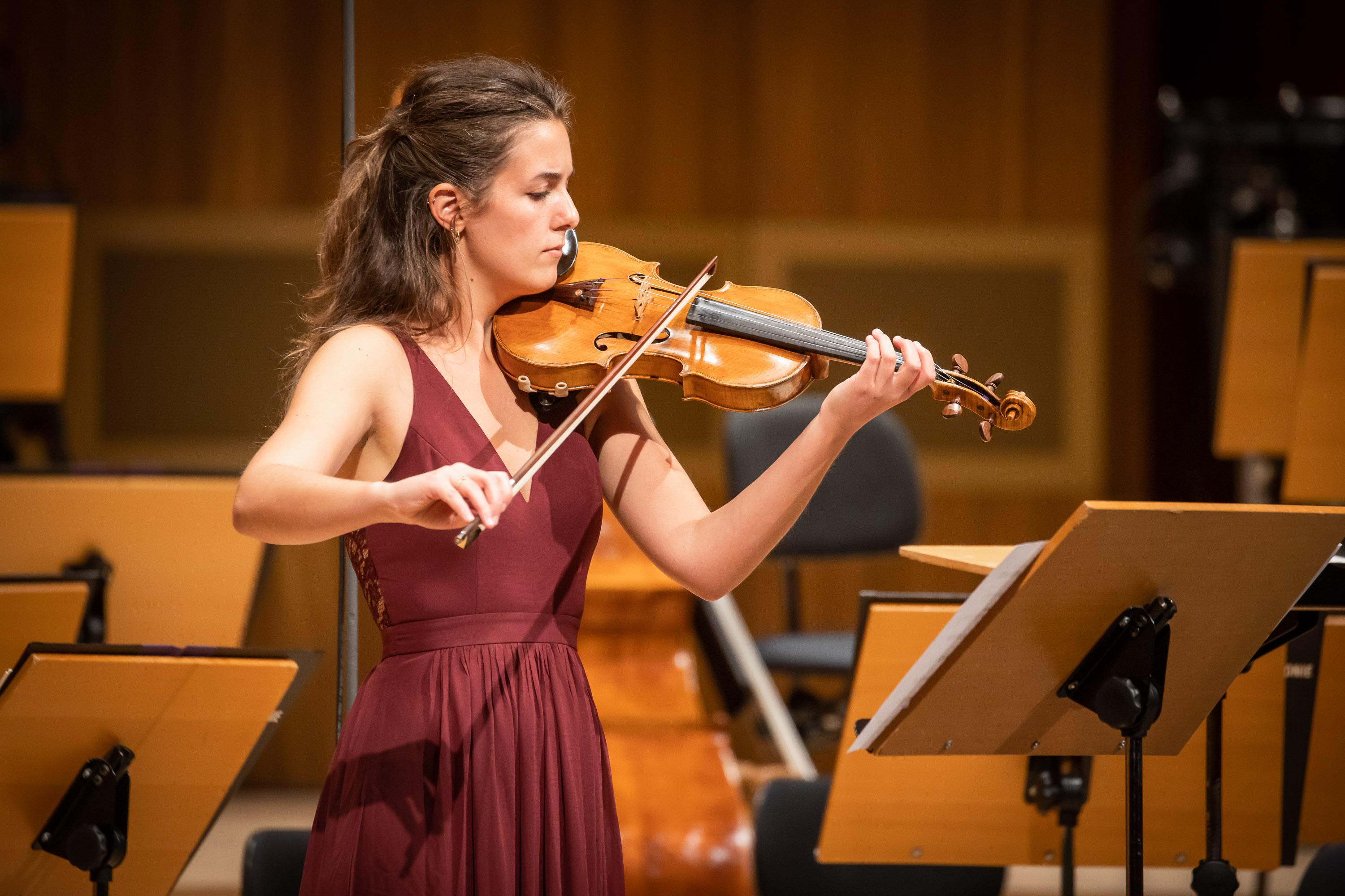 Joseph Joachim Violinwettbewerb 2021: Konzert Chiara Sannicandro, Finale am 10.10.2021